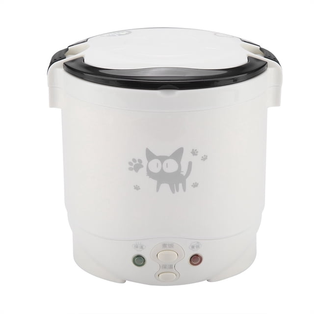 Cuiseur Vapeur Alimentaire, Cuiseur à Riz Électrique Portable Multifonctionnel 12V 100W 1L pour Voitures
