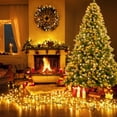 thumbnail image 3 of Yexmas 6ft Pre-Lit Christmas Tree, 8 Modes LED Lights, Artificial Xmas Tree with Large Storage Bag, 3 of 13