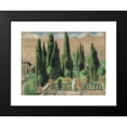 thumbnail image 2 of Maurice Denis 18x14 Black Modern Framed Museum Art Print Titled - Villa D’E Este (1928), 2 of 5