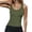 Army Green, variant on Zeagoo Womens Tank Tops 2025 Scoop Neck Ribbed Sleeveless Top Casual Basic Slim Fitted Knit Cami Tee Shirts