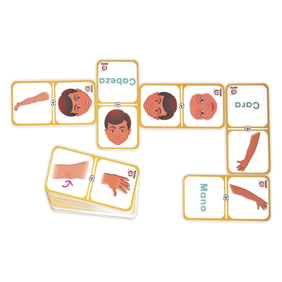 Dominó Partes Del Cuerpo Humano Educatodo J-0115