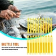 thumbnail image 5 of SWETRACE 20Pcs Shuttle Tool for Fishing Net Repair and Knitting Equipment in Yellow, 5 of 8