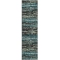 thumbnail image 2 of SAFAVIEH Porcello Manus Geometric Runner Rug, Charcoal/Blue, 2'3" x 8', 2 of 7