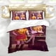 thumbnail image 5 of Chicas Broke Conjunto de sábanas temático, trío de piezas, cómodo y amigable con la piel, diseño único, regalo de decoración para el hogar para familiares, amigos y fans, 90 cm * 190 cm, 5 of 6