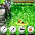 thumbnail image 5 of POVANLI 4-in-1 Multi-Functional Trimmer,Grass Trimming Tool,33CC 2-Cycle Garden Tool System with Gas Pole Saw, Hedge Trimmer, Grass Trimmer, and Brush Cutter EPA Compliant, 5 of 6