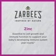 thumbnail image 5 of Zarbee's Baby Immune Support Syrup with Zinc and Organic Agave 2 fl. oz for Infants and Toddlers, 5 of 11