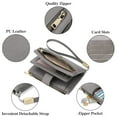 thumbnail image 6 of SENDEFN Small Womens Wallet Leather Bifold Card Holder RFID Blocking with Zipper Coin Pocket, 6 of 6
