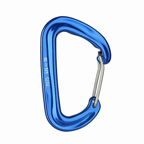 16KN Heavy Duty Wiregate Carabiners for Camping Hiking Hammock etc,Small Aluminium Caribeaners for Backpack and Dog Leash