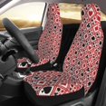 thumbnail image 2 of Honeii Poker Print Car Seat Covers 2 Pieces, Full Set Universal Seat Covers for Cars, Waterproof Auto Seat Protectors, 2 of 7