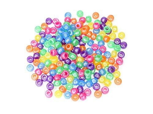 Multicraft Barrel Pony Beads, 9mm x 6mm, 175pk