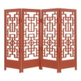 thumbnail image 1 of KAKOWELY folding screen tabletop Miniature Dollhouse Furniture Chinese Style Mini Folding Screen Divider Decorative Screen Model for Room Decor Mini Screen for Dollhouse Accessories, 1 of 5