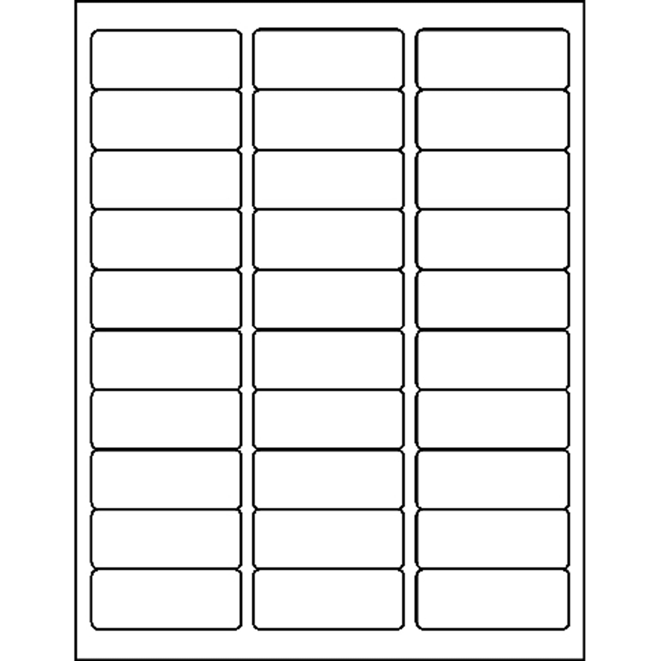 Business Source, BSN26122, Mailing Address Labels, 750 / Pack, Clear