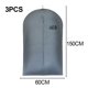 thumbnail image 2 of Juego de bolsas para ropa de 3 piezas 128x60cm bolsa para traje, bolsa para ropa, bolsa para ropa, bolsa para traje, vestido de noche, 2 of 5