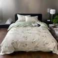 thumbnail image 1 of Zhuge Bed Sheets Set, Bedding Sheets Pillowcases Kit, Twin Bed Set, Hotel Bedding, Home Decor(Green), 1 of 5
