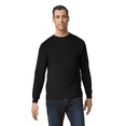 thumbnail image 6 of Gildan Men's Heavy Cotton Long Sleeve T-Shirt, 100% Cotton Adult Men Long Sleeve T-Shirt Classic fit Tee, Black S, 6 of 6