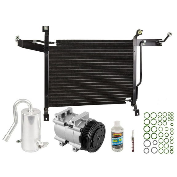 For Ford Bronco 1990 A/C Kit w/ AC Compressor Condenser & Drier - BuyAutoParts