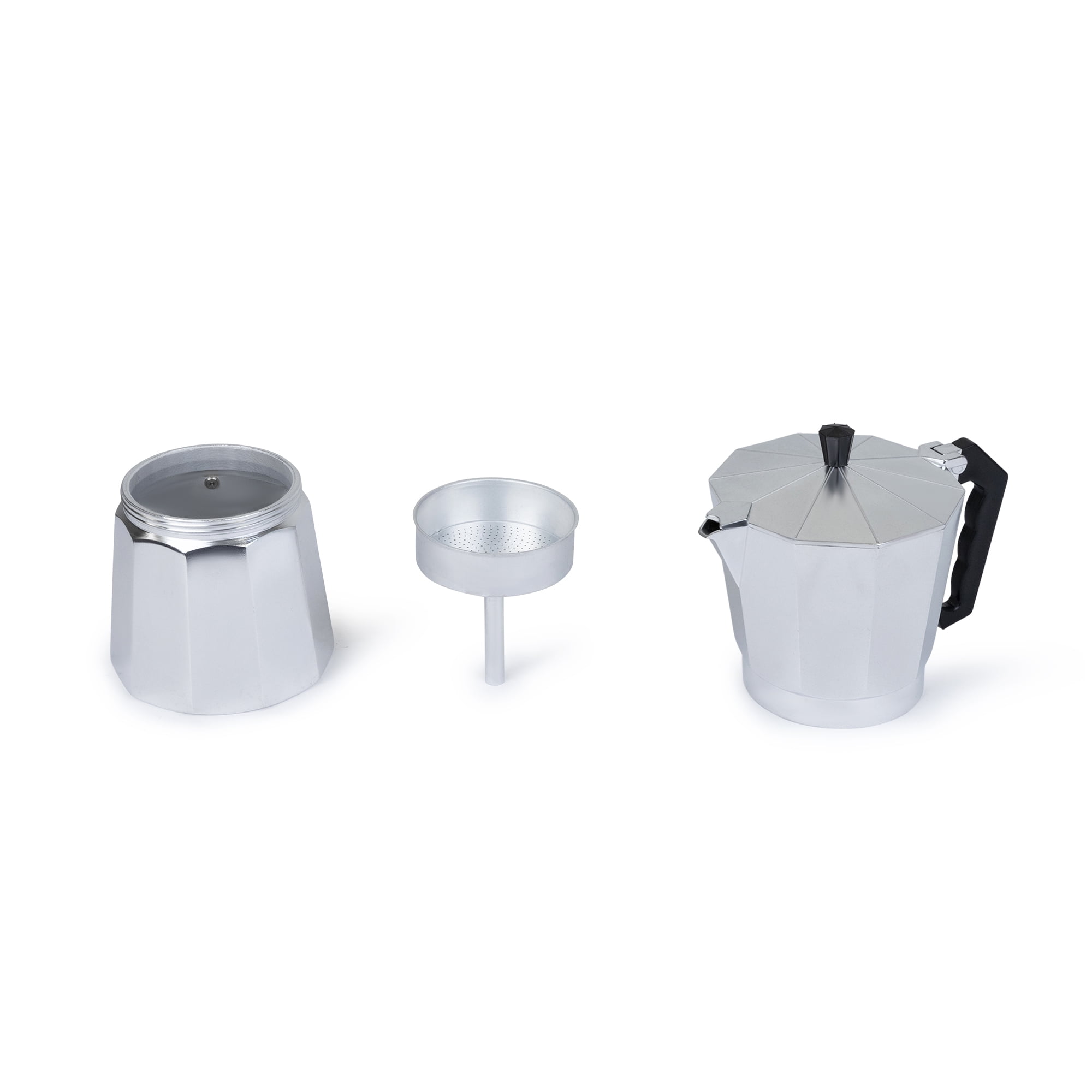 12 Cup Aluminum Espresso Maker - 6 Units