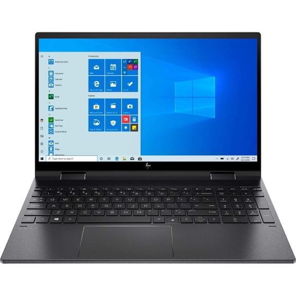 Restored HP Envy x360 2-in-1 Laptop, 15.6 inches FHD Touchscreen, AMD Ryzen 5 4500U Processor up to 4.0GHz, 8GB RAM, 500GB PCIe SSD, Backlit Keyboard, HDMI, Wi-Fi, Win 11