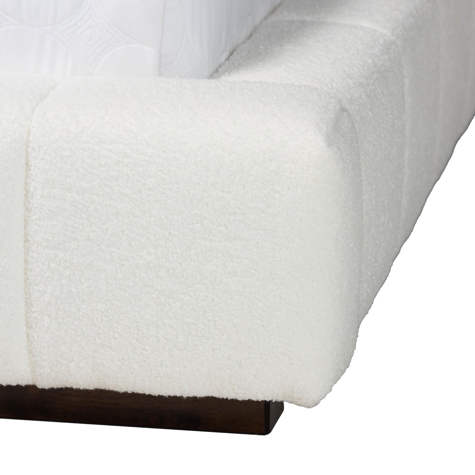 Baxton Studio Braylin Modern Platform Bed, Queen, -