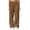 Coffee, variant on Women's Plush High Waist Warm Casual Trousers, Fleece Lined Winter Pants with Pockets, Wide Leg Loose Fit Thermal Lounge Pants for Casual Wear, Outdoor Activities, and Cold Weather Protection Black L