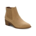 thumbnail image 1 of Style & Co. Womens Gerddie Faux Suede Perforated Ankle Boots, 1 of 3