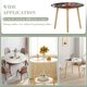 thumbnail image 3 of Parque Jurásico-theme Fitted Round Tablecloths Elastic Edged Table Covers Waterproof Table Cloth for Kitchen Holiday Party Tables Decor 120cm, 3 of 6