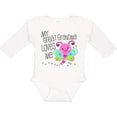 thumbnail image 3 of Inktastic My Great Grandma Loves Me Cute Dragonfly Boys or Girls Long Sleeve Baby Bodysuit, 3 of 5