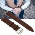 thumbnail image 3 of Correa De Reloj De Cuero PU Ajustable, Banda De Observación De Pulsera, Reemplazo De Trampa Para Hombres De Relojería Mujeres, 3 of 7