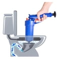thumbnail image 7 of Sink Plunger,Toilet Plunger Kitchen Sink Sewer Dredge Tool Manual Sink Plunger Cleaner Pump for Kitchen Bathroom Dredge Pipe Sewer Drain Blaster Drain Cleaner, 7 of 7