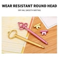 thumbnail image 6 of Retro Key Pen, Vintage Style Shaped Gel Ink Pens, 0.5mm Fine Point Novelty Writing Instrument, Cute Stationery Supplies for Student Note Taking, Office Desk Accessories and Home Use, 6 of 8