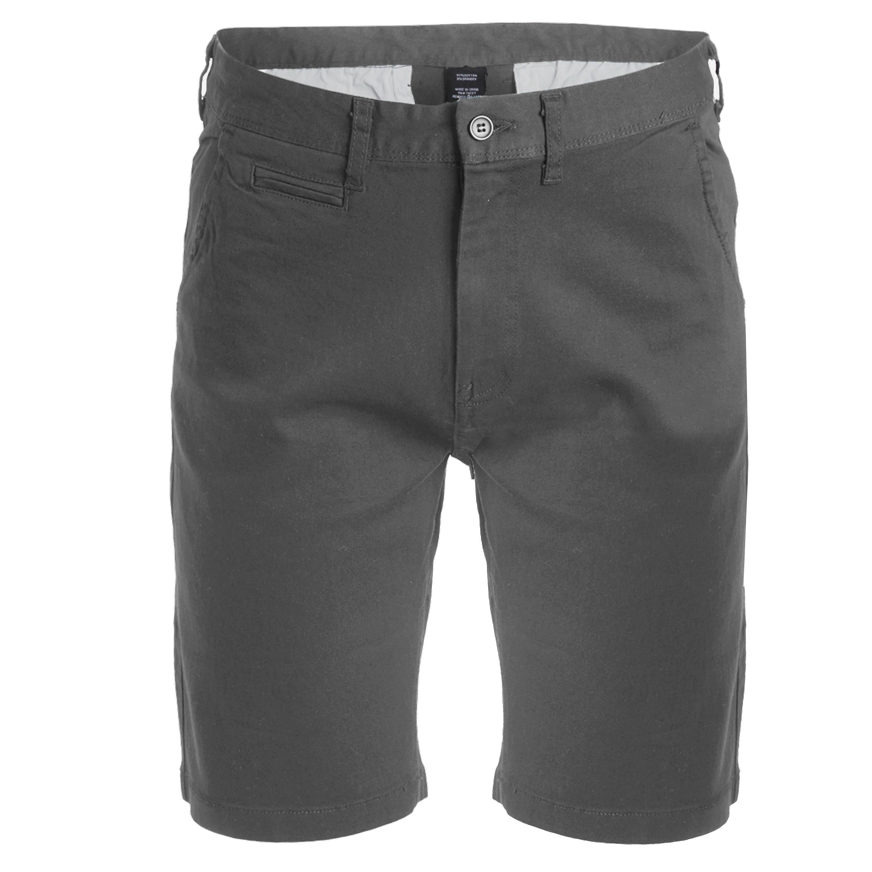 WestAce Men's Cotton Spandex Chino Shorts – Casual Slim Fit With Stretch – Summer Beach Half Pants (Sizes 30-40)