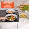 thumbnail image 4 of IMUSA Induction Compatible Aluminum 2-ply Fry Pan Set of 3, 4 of 7
