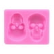 thumbnail image 2 of Moldes para hornear, molde para pastel, decoración de pastel de calavera de Halloween, fondant líquido, calavera de silicona, 2 of 6