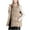 Khaki, variant on Puffer Vest for Women Zip Up Sleeveless Down Jackets Winter Warm Quilted Stand Collar Outwear with Pocket Army Green XL