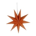 thumbnail image 3 of Adorno colgante de estrella grande 3D, decoración navideña creativa, decoración colgante de estrella grande de 30 cm para vacaciones de cumpleaños Naranja, 3 of 8