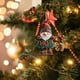 thumbnail image 5 of pstuiky Colgantes navideños múltiples de Papá Noel y árbol para el hogar, colgantes acrílicos para el interior del coche, 5 of 6