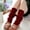 Wine, variant on LYXSSBYX Fuzzy Socks for Women Hot Sale Clearance Fashion Women Winter Warm Leg Warmers Knitted Crochet Long Socks