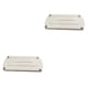 thumbnail image 2 of Advancent Tamaño adecuado y absorción súper fuerte: posavasos para organizador de fregadero instantáneo, tapete de secado de platos, blanco blanco 28*12 2piezas, 2 of 6