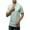Green, variant on TravisMathew Men's The Zinna Golf Polo (Heather Grey, S)