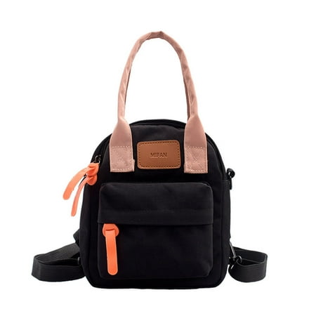 2019 New Canvas Backpack College Shoulder Bag Multi-Purpose Handbag Student