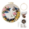 thumbnail image 1 of TIELUTT Complete Embroidery for Beginners with Patterns Needles and Knitting Needles Knitting Needles Set for Beginners Knitting compatible with Machines 22 Needle Knitting Needles Set Knitting Yarn, 1 of 6