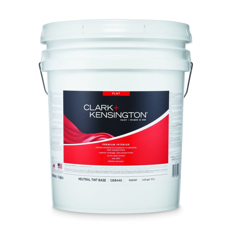Clark+Kensington Flat Neutral Base Acrylic Latex Paint