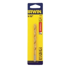

Irwin Irwin - 63918 - 9/32 in. x 4-1/4 in. L High Speed Steel Drill Bit 1/pc.
