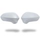 thumbnail image 4 of Pair Replacement Rearview Side Mirror Covers Cap For Seat Leon MK2 1P Ibiza MK4 6J Exeo 3R 2008-2017 Car Accessories Black/White, 4 of 4
