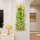 thumbnail image 4 of Rosa Artificial, Enredadera De Plstico Decorativa, Material Plstico Duradero, Para Techo De Sala De Estar, Plantas Artificiales, Para Colgar En La Pared, Decoracin Del Hogar, Vegetacin, Ukhbmc, 4 of 9