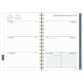 thumbnail image 2 of Mead 15M Blue Floral Small Weekly/Monthly Poly Planner 25, 2 of 4