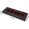 thumbnail image 4 of Large Digital Clock,electric Wall Clock With Perpetual Calendar Large Numbers For Easy Reading Plug-in Wall Clock, 4 of 5