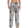 thumbnail image 7 of Salouo Dog Print Pajama Pants for Men, Lounge Pants Elastic Waistband Casual Men's sleepwear Loungewear Sleep Pajama Pant -XX-Large, 7 of 7