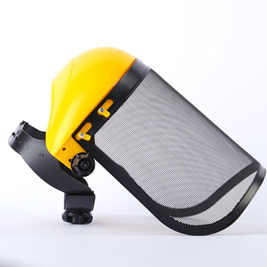 Adjustable Face Shield For Welding & Woodworking, Lightweight Hat With Clear Guard