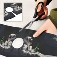 thumbnail image 6 of Yayeee Faucet Mat for Kitchen Sink 30" Diatomite Long Splash Guard Pad, Sitting on The Moon, 2 Pack, 6 of 7
